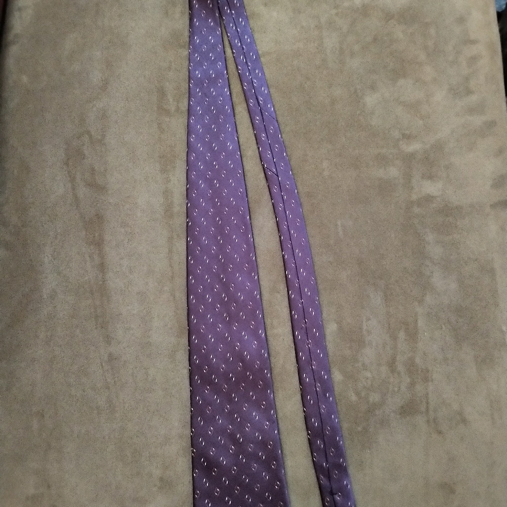 Purple Calvin Klein Tie